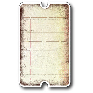 Нож Memory Box "Билет" (MB111)