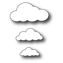 Ножи Memory Box "Пушистые облачка" (MB116)