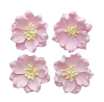 Набор гардений Scrapberrys бело-розовый (по арт. сиренево-синие)