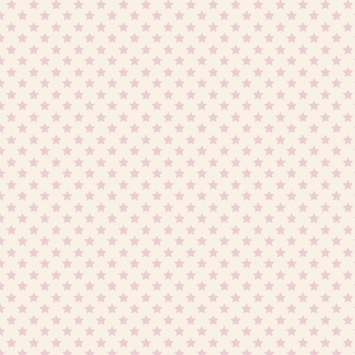 Отрез ткани Tilda 50 х 55 см "ЗВЕЗДЫ", розовый