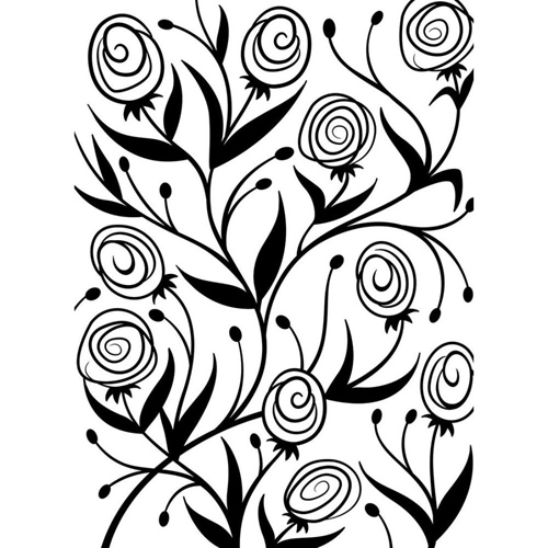 Папка для тиснения Darice "Лютики" (Ranunculus)