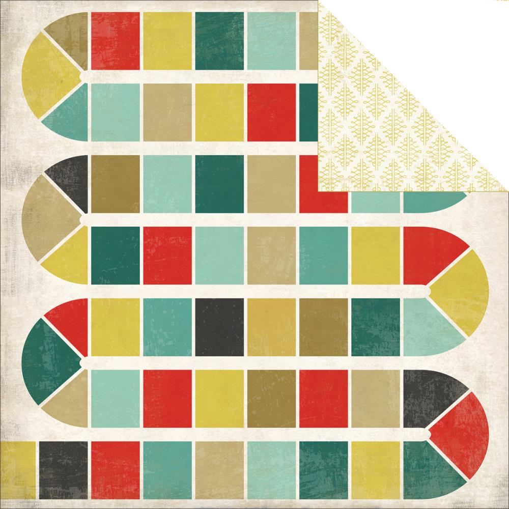 Двусторонняя бумага Carta Bella "Well Playedl"Board Games (CBL23)