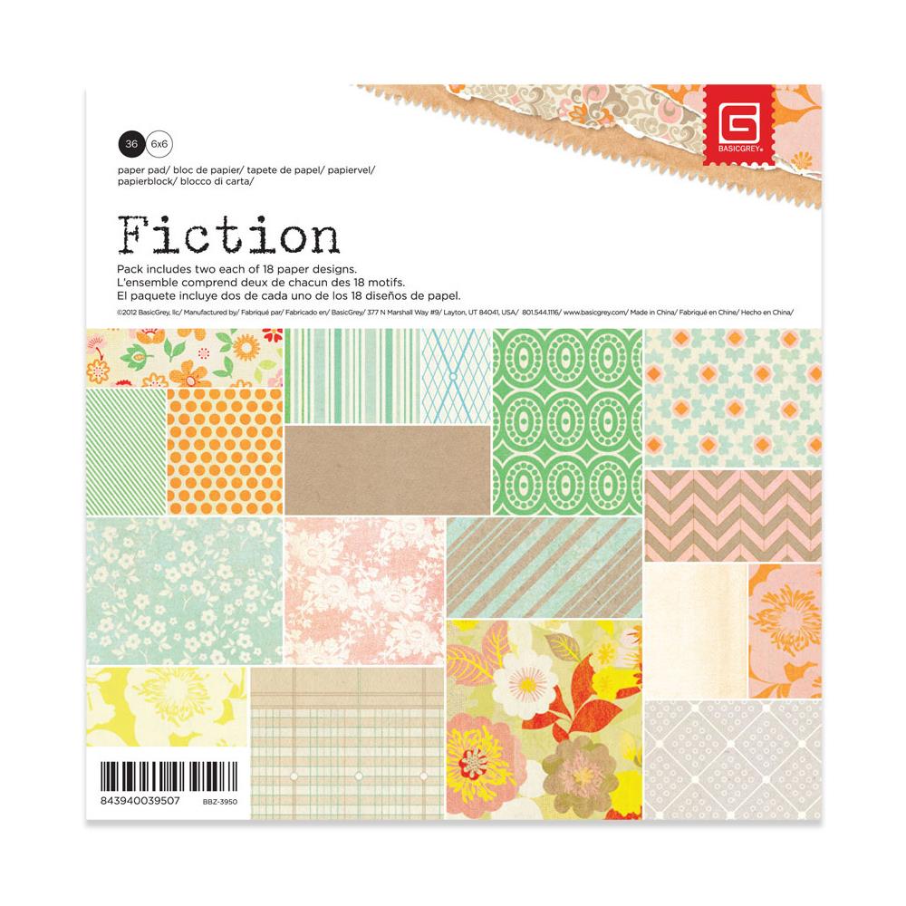 Набор бумаги 15 х 15 Basic Grey "Fact & Fiction"