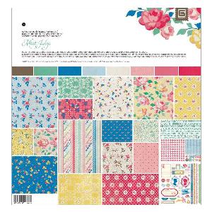 Набор бумаги 30 х 30 Basic Grey "Mint Julep"