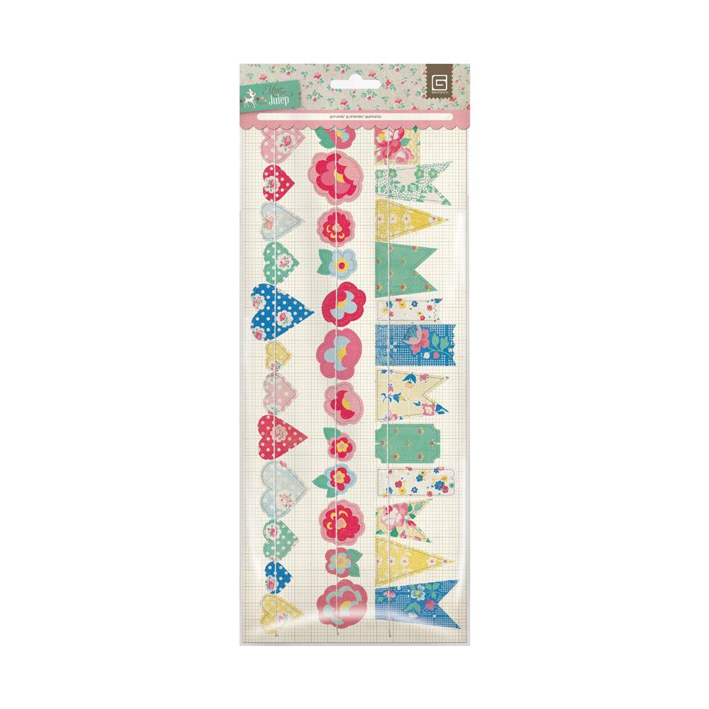 Гирлянда-флажки Basic Grey "Mint Julep"