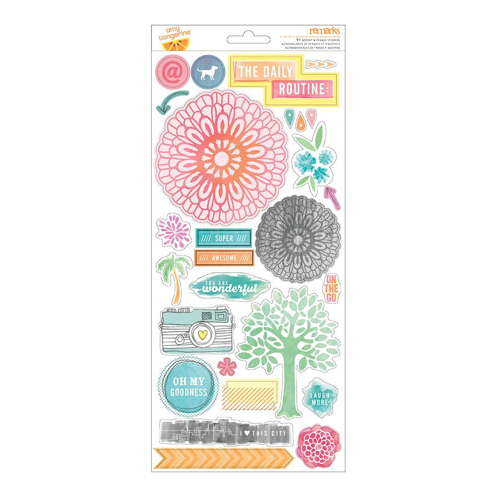 Наклейки American Crafts "Amy Tangerine Yes Please"