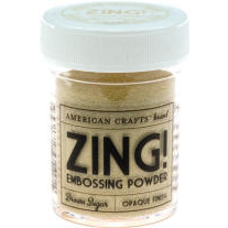 Пудра для эмбоссинга Zing!. Цвет коричневый сахар