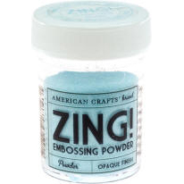 Пудра для эмбоссинга Zing!. Цвет голубой (Powder)