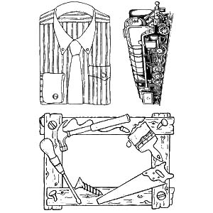 Набор штампов Art Stamps "Mens 3 "