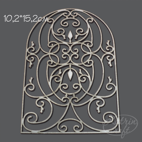 Чипборд "Решётка резная"