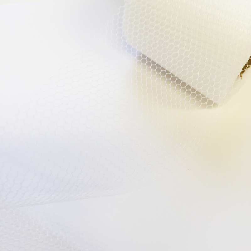 Тюль-сетка 8 см, цвет белый