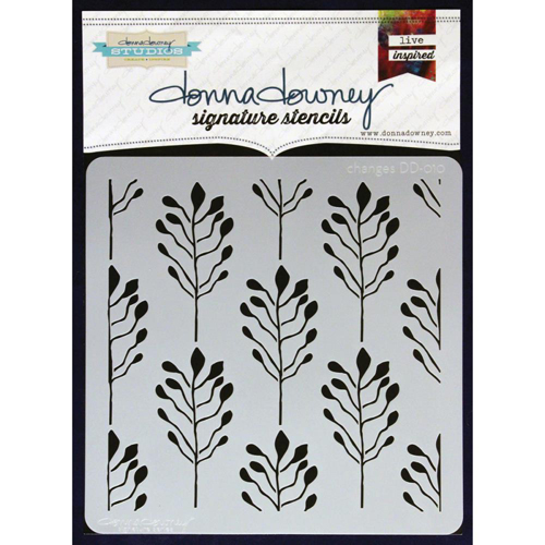 Трафарет 21 х 21 см Donna Downey "Changes"