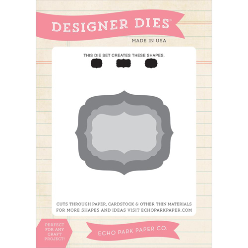 Нож Echo Park "Дизайнерские лейблы набор 1"