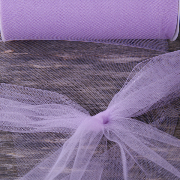 Тюль-сетка 15 см, цвет сиреневый