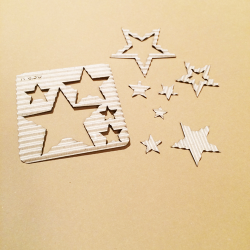 Гофрочипборд "Набор звезд №2"