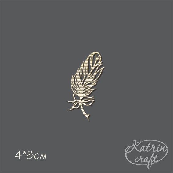 Гофрочипборд "Перо Жар-птицы среднее"