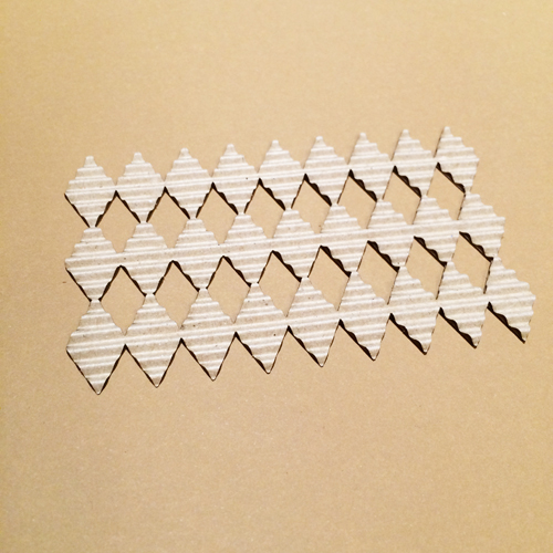 Гофрочипборд "Ромбы №1"