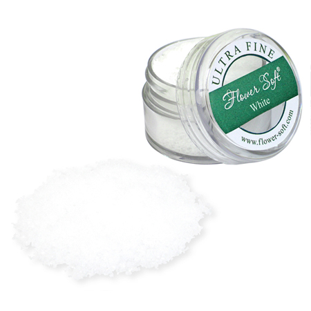 Цветочный мох Flower Soft ультратонкий .Цвет белый.