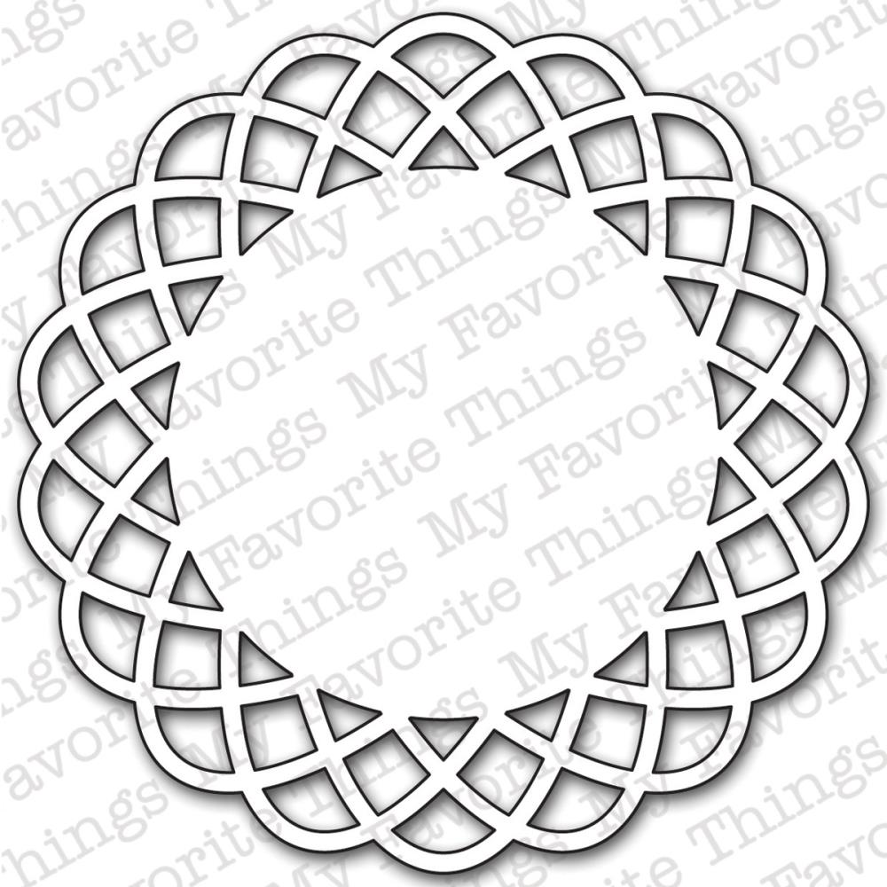 Нож для вырубки My Favorite Things "Dizzy Doily"