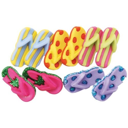 Набор пуговиц Dress It Up "Пляжные тапки"