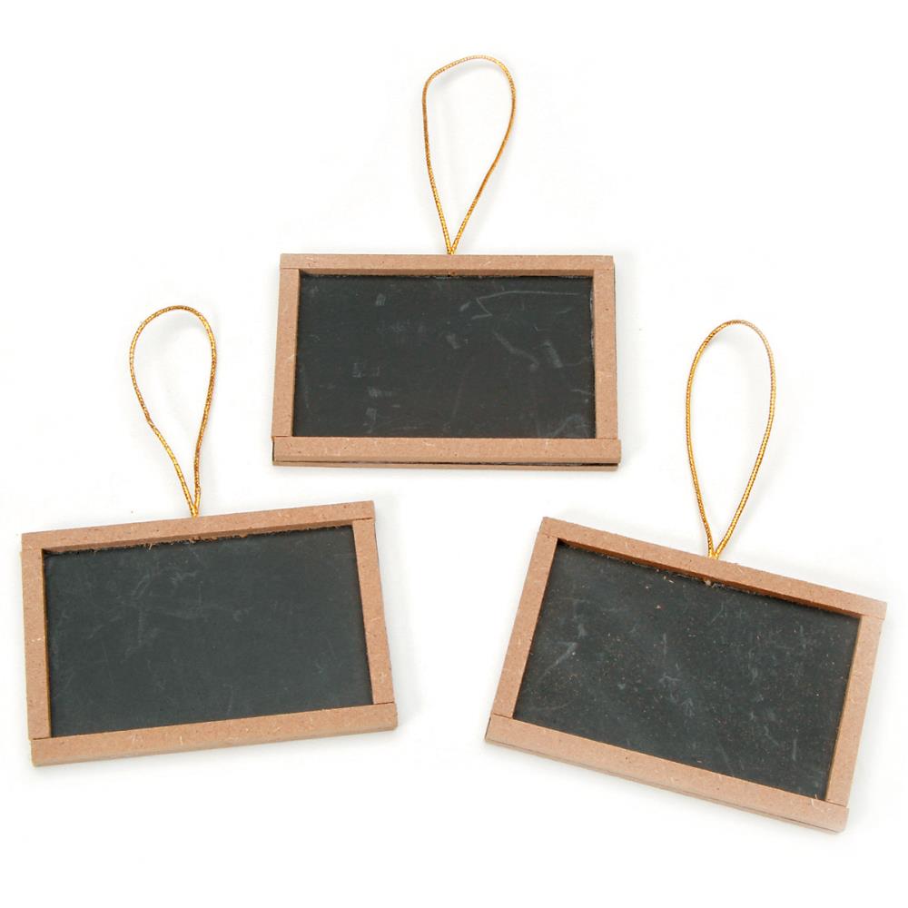 Мини меловая доска Darice,3 штуки