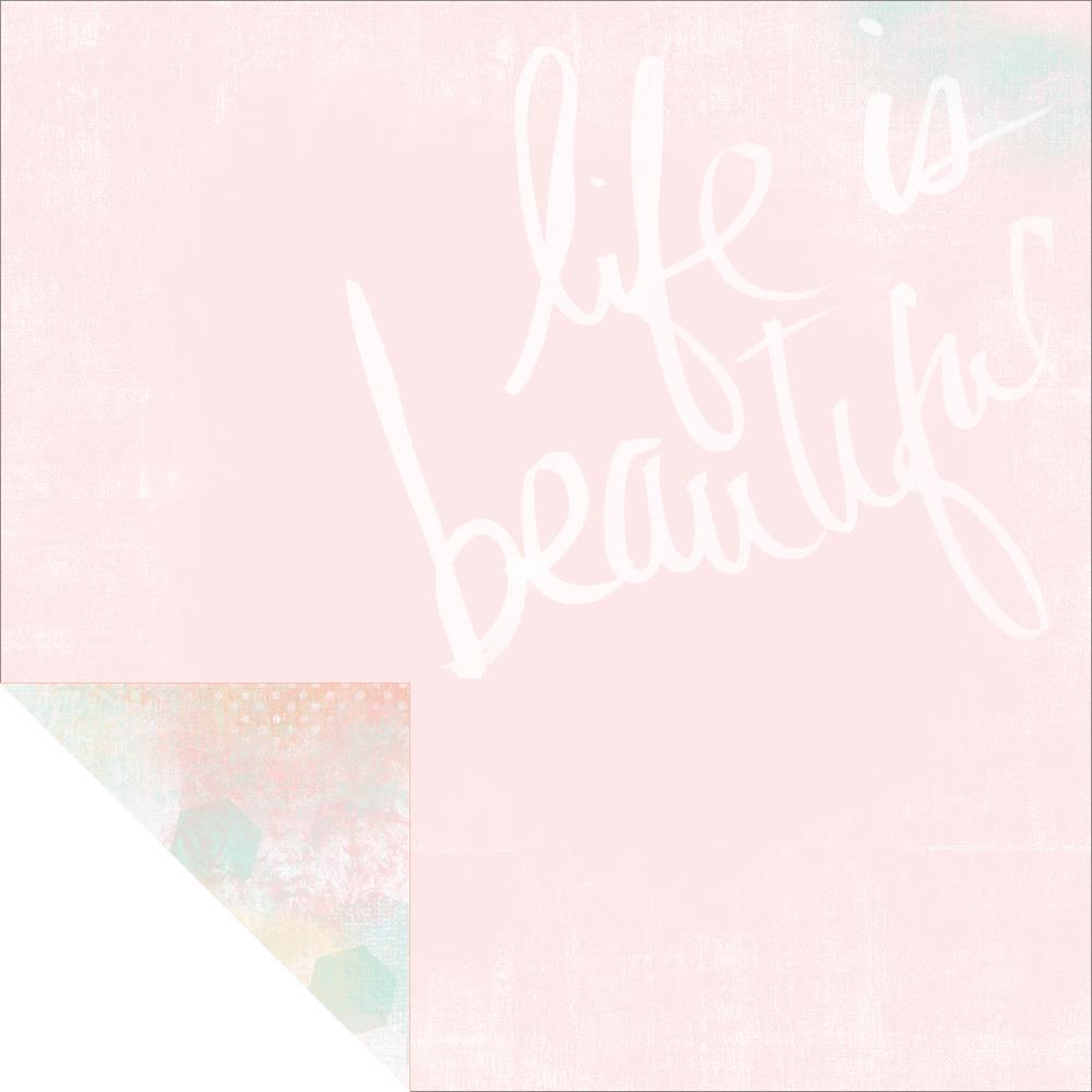 Двусторонняя бумага Heidi Swapp "Dreamy", Life Is Beautiful (HS10)
