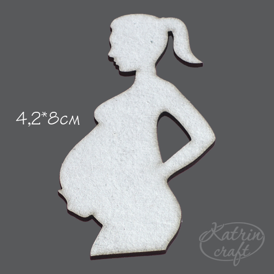Чипборд "Беременная"