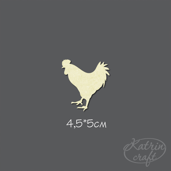 Чипборд "Петух "