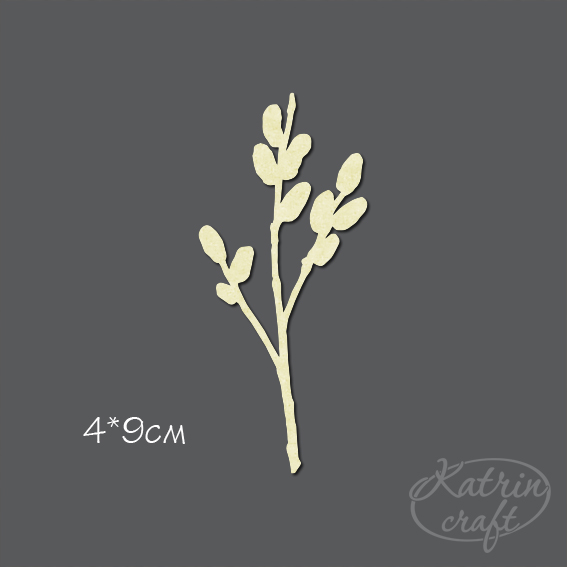 Чипборд "Верба средняя "