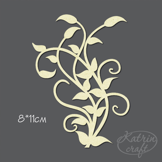 Чипборд "Вьюнок большой"