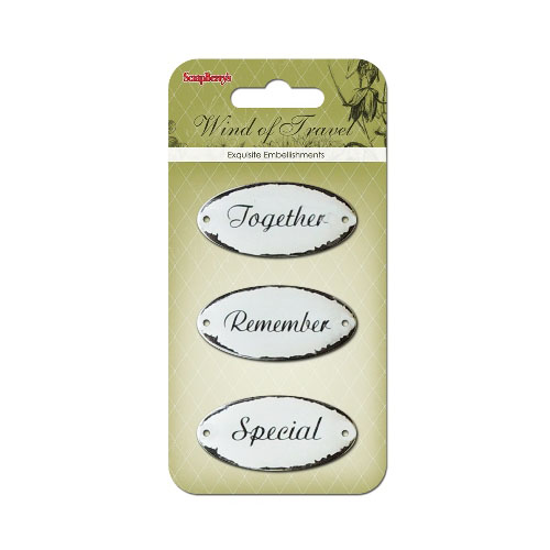 Набор металлических украшений Scrapberrys «Ветер Странствий»