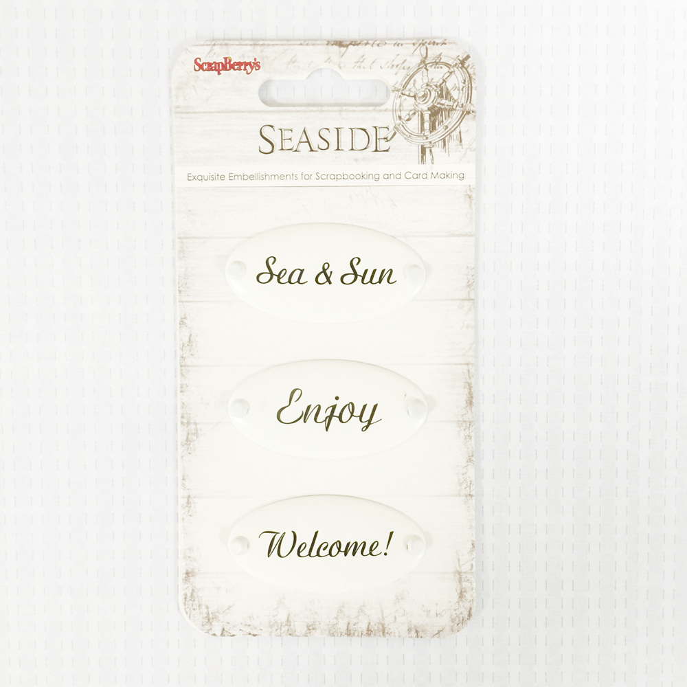 Набор металлических украшений Scrapberrys «Там, где Море 1»