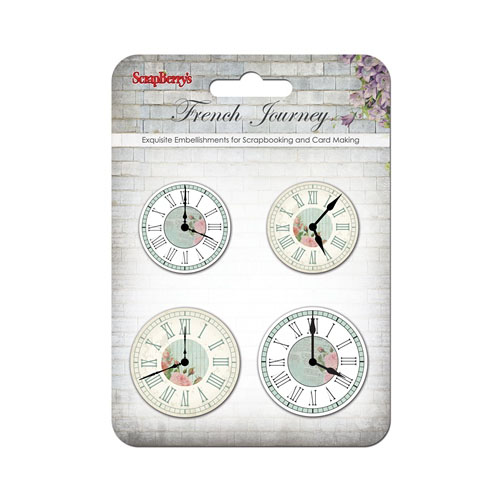 Набор часиков Scrapberrys «Французское путешествие»