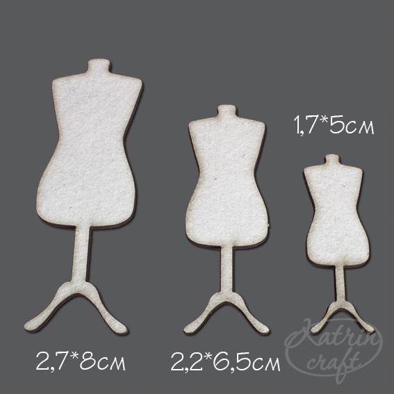 Чипборд "Манекен №2"