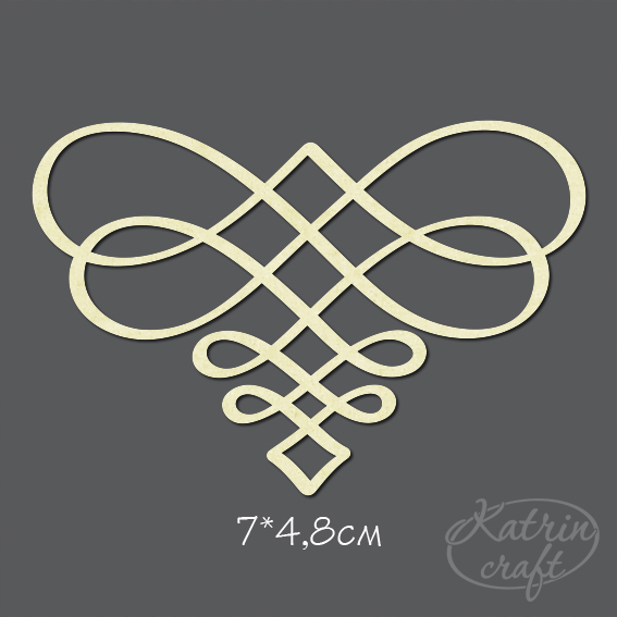 Чипборд "Украшение №5"