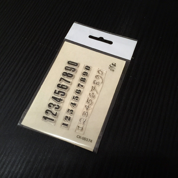 Штамп Stylish Stamps "Цифры № 07"