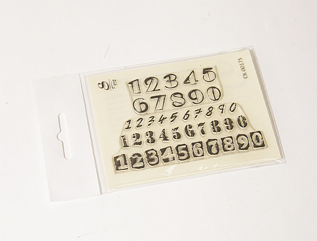 Штамп Stylish Stamps "Цифры № 08"