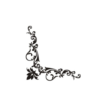 Штамп Stylish Stamps "Уголок № 02"