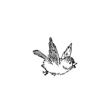 Штамп Stylish Stamps "Воробышек"