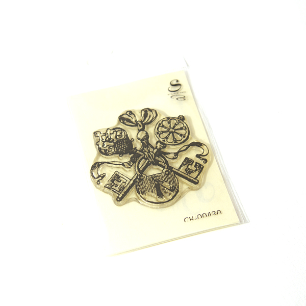 Штамп Stylish Stamps "Замок с ключами"