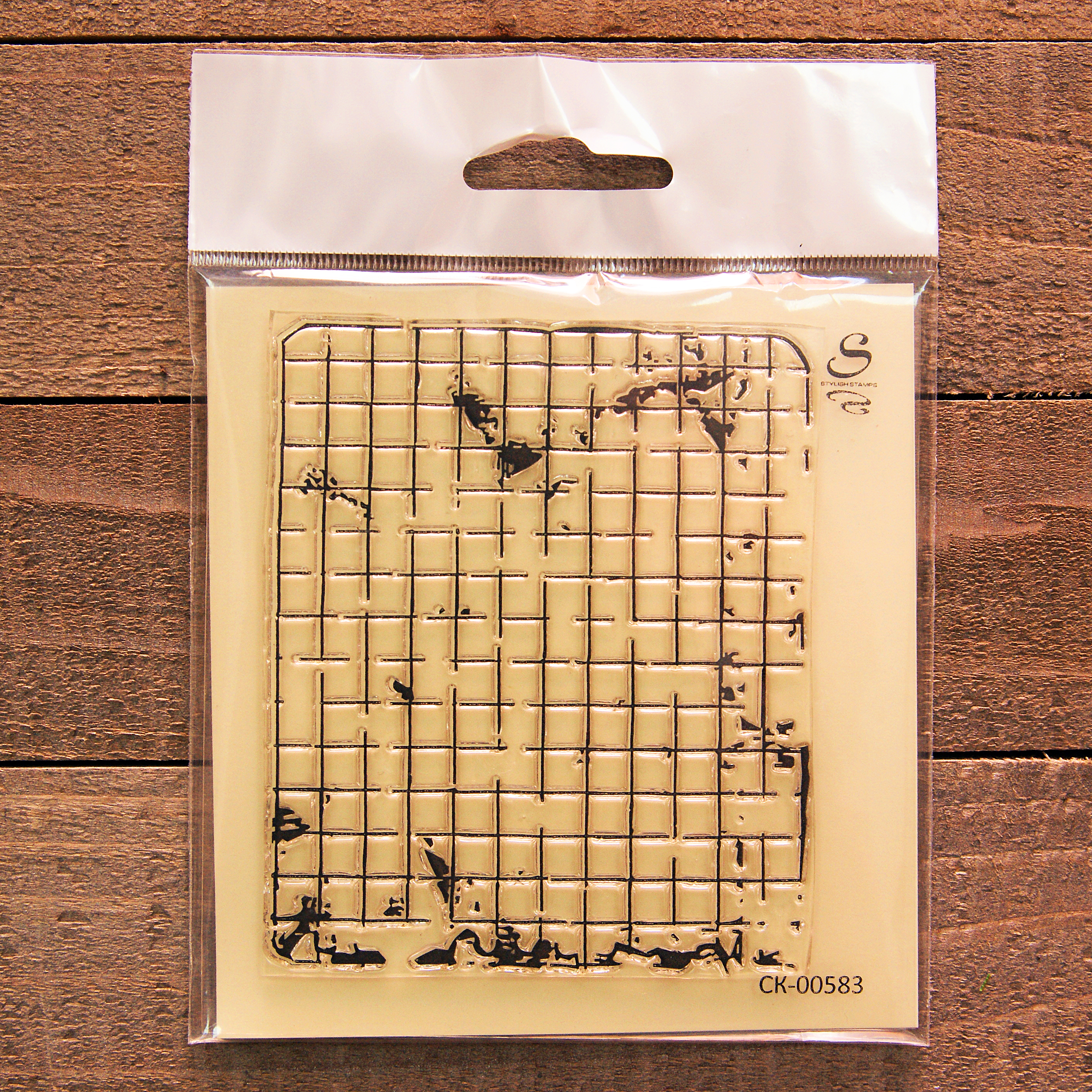 Штамп Stylish Stamps "Клетка"