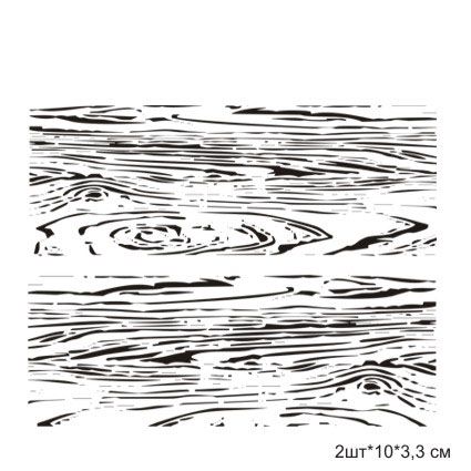 Штамп KatrinCraft "Деревянная структура № 02"