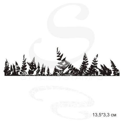 Штамп Stylish Stamps "Папоротник"