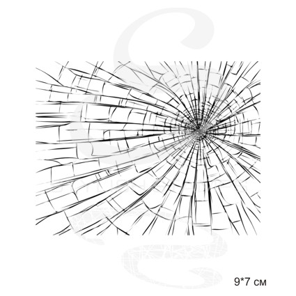 Штамп Stylish Stamps "Трещины"