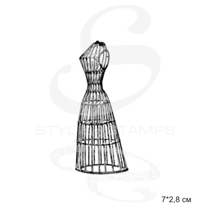 Штамп KatrinCraft "Манекен № 03"