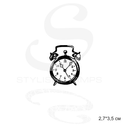 Штамп Stylish Stamps "Будильник"