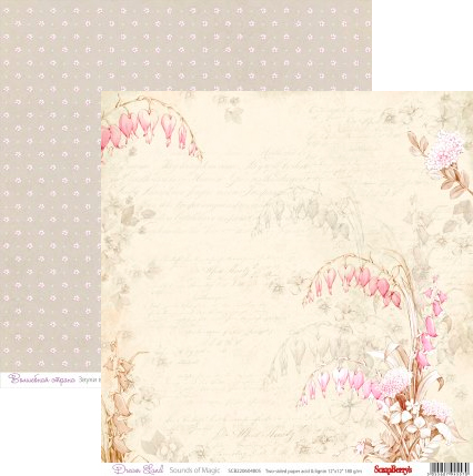 Бумага Scrapberrys "Волшебная страна", Звуки волшебства (SB311)