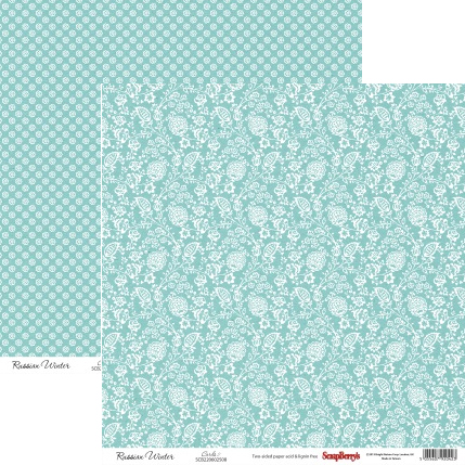 Бумага Scrapberrys "Летняя Радость Цветущая лоза" (SB359)