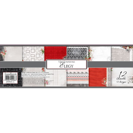 Набор бумаги 30,5х30,5 см Scrapberrys "Элегия"