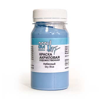 Акрил Acryl-ART, цвет небесный